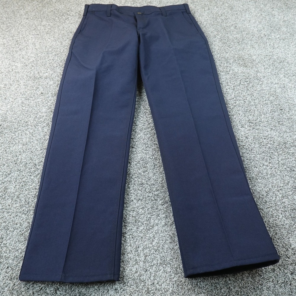 NEW Workrite FR Pants Mens 36X32 Blue Fire Flame Resistant Nomex Aramid Work